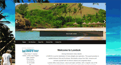 Desktop Screenshot of bidytour-lombok.com